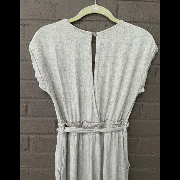Anthropologie Monteau. linen blend jumpsuit S-M - Picture 5 of 8